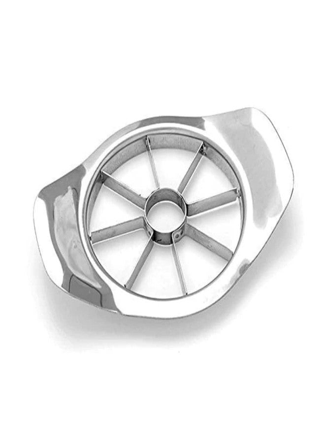 GOMNIK قطاعة التفاح السريعة من غومنيك، مصنوعة من الفولاذ المقاوم للصدأ، مزودة بـ 8 شفرات، ملحقات مطبخ، فائقة الحدة، قطاعة فواكه (عبوة من قطعة واحدة) - Image 1